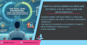 Digital Safeguarding in Childcare Settings A Dual-Lens Guide for Professionals Header Image
