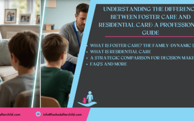 Understanding the Difference Between Foster Care and Residential Care: A Professional Guide