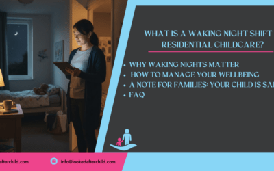 What is a Waking Night Shift in Residential Childcare?