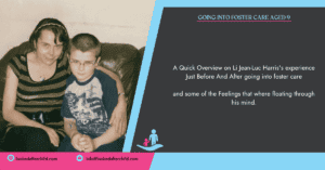 Going into Foster Care Aged 9 Header 1200 × 628px