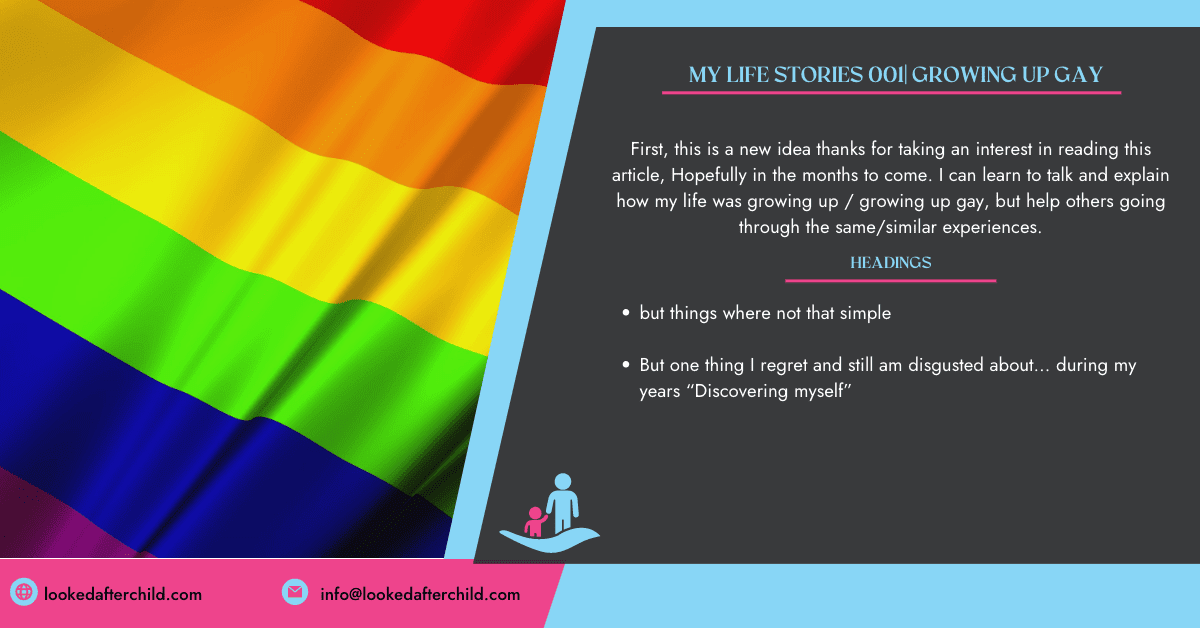 my life stories 001 growing up gay header image