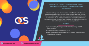 working as a stocktaker for retail asset solutions ras header image