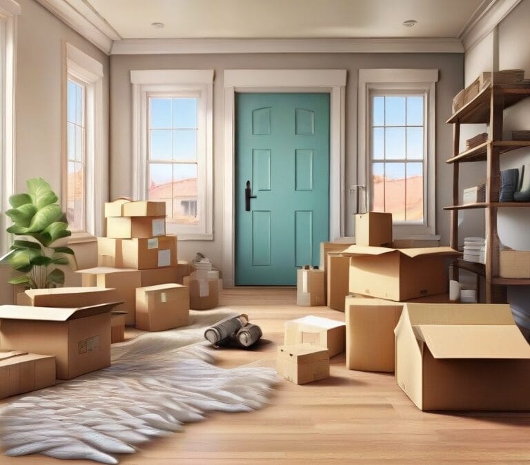 The Grand Move, We Sold Our Flat and are moving in to our home today!