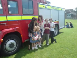 Li Jean Luc Harris With his siblings Aged around 7