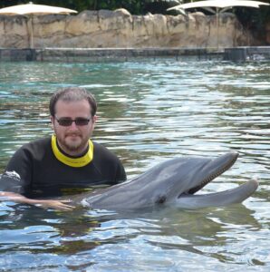 Li Jean-Luc Harris With Dolphin Florida 2024