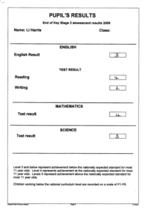 drapers mills year 6 results